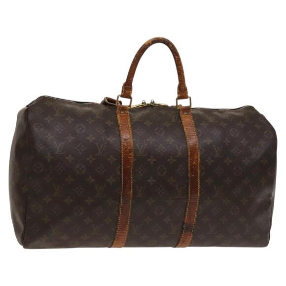 LOUIS VUITTON Monogram Keepall 50 Boston Bag M41426 - Picture 1 of 16